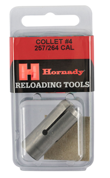 Hornady Mfg Co 100743 Hornady 392157 Cam Lock Bullet Collet #4 Silver 264/257 Cal Metal
