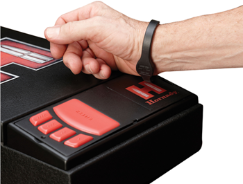 Hornady Mfg Co 1008 Hornady 98166 Rapid Safe RFID Wrist Band Black