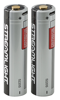 Streamlight 100845 STL 22102  18650 USB BATTERY 2PACK