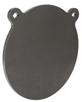 Champion Traps 101393 Champion Targets 44911 Center Mass Gong 10" Rifle Gray AR500 Steel Gong 0.38" Th
