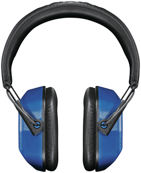 Champion Traps 101414 Champion Targets 40981 Vanquish Pro Electronic Hearing Muff Over the Head Blue E