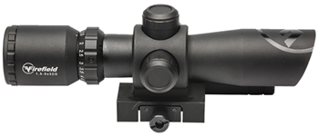 Firefield/sight 101532 Firefield FF13063 Barrage w/Green Laser Matte Black 1.5-5x32mm Illuminated Red/G