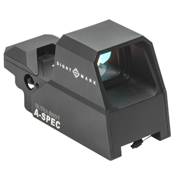 101566 Sightmark SM26032 Ultra Shot A-Spec Matte Black 1x 33x24mm Illuminated Red Multi