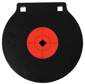 101615 Birchwood Casey 47615 World of Targets Double Hole 10" Pistol/Rifle Black/Orange