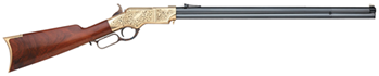 Taylors And Com 101963 Taylors & Company 550295 1860 Henry Brass Engraved 45 Colt (LC) Caliber with 13+