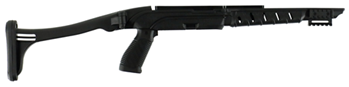 Promag 102371 ProMag PM278 Tactical Folding Stock  Black Synthetic with Pistol Grip for Reming