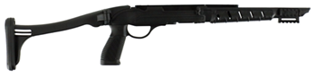 Promag 102373 ProMag PM280 Tactical Folding Stock  Black Synthetic with Pistol Grip for Savage