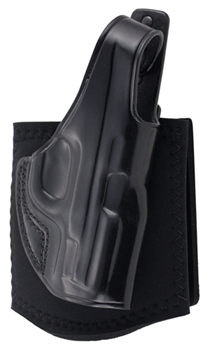102504 Galco AG652B Ankle Glove Holster Fits Ankles up to 13" S&W M&P 9/40 Steerhide Bl