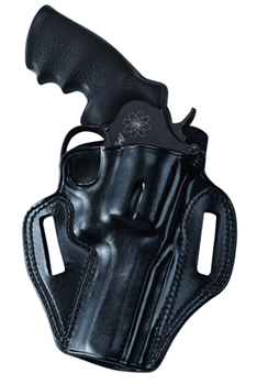 102515 Galco CM112B Combat Master Belt Holster Open Top Pancake Style made of Leather w