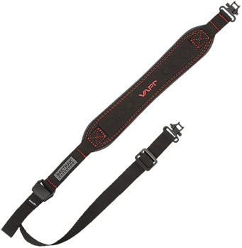 102879 Allen 8375 Vapor Sling made of Black with Red Accents Nylon Webbing & BakTrak Ba