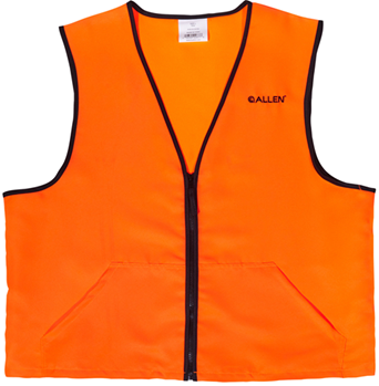 102887 Allen 15766 Deluxe Hunting Vest Large Orange Polyester