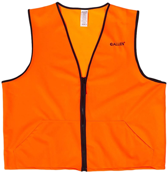 102888 Allen 15768 Deluxe Hunting Vest XL Orange Polyester