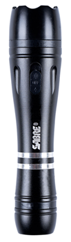 Security Equip 103036 Sabre S3000SF Tactical Stun Gun w/Flashlight Black 2.51 uC Pain Rating