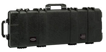 Boyt Harness Co 103145 Boyt Harness H51 H-Series Double Gun Case Water Resistant Black Polypropylene wi