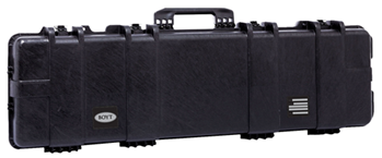 Boyt Harness Co 103147 Boyt Harness H48SG H-Series Single Gun Case Water Resistant Black Polypropylene