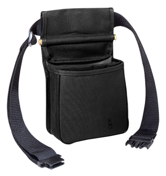 Boyt Harness Co 103157 Bob Allen 18000 Original Divided Shell Pouch 50 Rounds Black Nylon 26"-50"