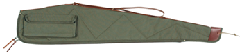 Boyt Harness Co 103168 Bob Allen 14536 Canvas Rifle Case 40" Green Canvas with Quilted Flannel Lining,