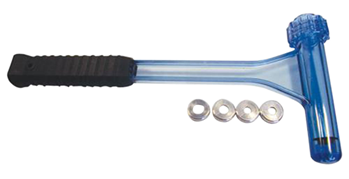 Berrys Manufact 103309 Berry's 15315 Superior Bullet Puller Blue Multi-Caliber Plastic w/Rubber Handle