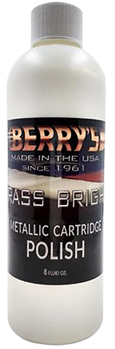 Berrys Manufact 103312 Berrys 56236 Brass Bright Polish  8 oz Bottle