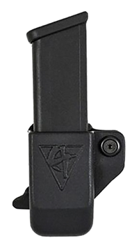 Comp-tac Victor 103573 Comp-Tac C62112000LBKN Single Mag Pouch OWB Style made of Kydex with Black Finis