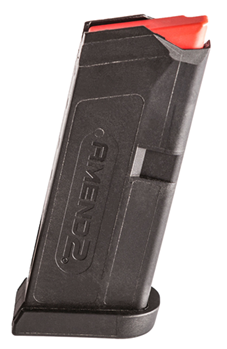 Amend 2 Magazin 103961 Amend2 A2GLOCK43BLK A2-43  Black Detachable 6rd 9mm Luger for Glock 43