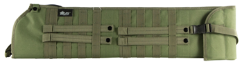 Us Peacekeeper 104534 US PeaceKeeper P13135 Shotgun Scabbard  made of 600D Polyester with OD Green Fin