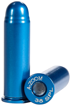 Pachmayr 104548 AZOOM 16318 BLUE SNAP CAPS 38SPC 12PK