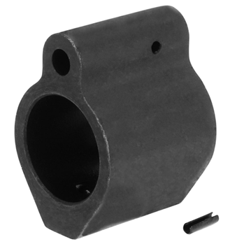 Tacfire 104747 TacFire MAR001S Low Profile Micro Gas Block .750" Diameter 5.56/223 Black Oxide