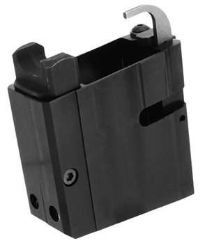 Tacfire 104752 TacFire AD9MMCOLT Magazine Magwell Adapter  made of 6061-T6 Aluminum with Hardco