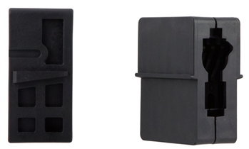 Tacfire 104781 TacFire TL021 Vise Block Upper/Lower AR-15 Polymer