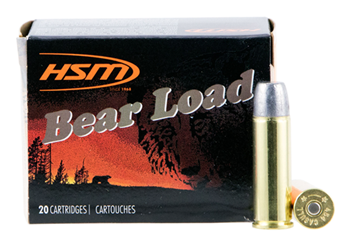 Hsm/hunting Sha 104845 HSM 454C4N20 Bear Load  454 Casull 325 gr Wide Flat Nose (WFN) 20 Bx/ 20 Cs