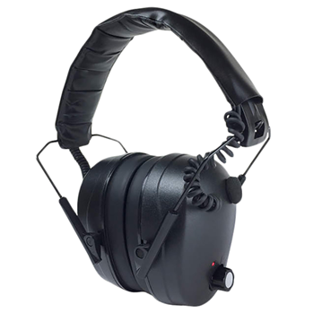 104936 Radians CSE20BX Tactical 432EHP Electronic Muff 26 dB Over the Head Black Ear Cu