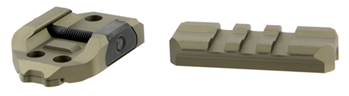 Strike Industri 105007 Strike REXRISERFD REX Riser AR-Platform Picatinny Flat Dark Earth Anodized