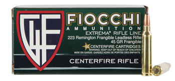 Fiocchi Ammunit 105041 223FRANG FIOCCHI 223REM 45GR FRANG 50/1000