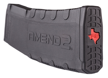 Amend 2 Magazin 105129 Amend2 A2TX556BLK30 Texas Special Edition  Black Detachable 30rd 223 Rem, 5.56x4