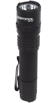 Bayco Products 105134 Nightstick USB320 USB-320 Tactical Black Anodized Hardcoat Aluminum White Cree L