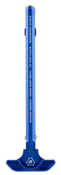 Strike Industri 105225 Strike ARSLCHBLU Latchless Charging Handle AR-15 Blue Anodized Aluminum