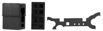 Tacfire 105528 TacFire TLC1 Armorer's Kit Black Steel 5.56x45mm NATO Rifle AR-15