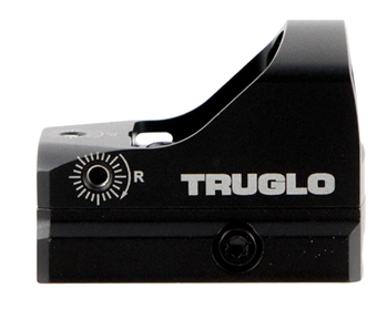 Truglo 105546 TruGlo TG-8100B Tru-Tec Micro Sub-Compact Matte Black 1x 23x17mm 3 MOA Illuminat