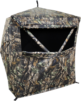 Gsm Outdoors 105698 HME GRDBLND2 2-Person Ground Blind Camo 62" x 62" x 66"