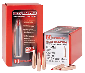 Hornady Mfg Co 1059 33381 HRNDY ELD-M 338CAL 285GR 50