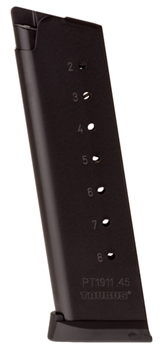 106164 Taurus 358-0013-01 OEM  Black Detachable 8rd for 45 ACP Taurus 1911 Commander