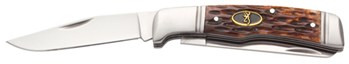 106313 Browning 3220012 Joint Venture  2.88" Folding Drop Point/Spey Point Plain 8Cr13M