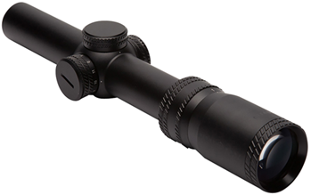 106964 Sightmark SM13038CR1 Citadel  Matte Black 1-6x 24mm 30mm Tube Illuminated Red CR