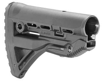 Fab Defense (us 107036 FAB DEFENSE (USIQ) FX-GLSHOCK GL-Shock M4/M16 Rifle Buttstock Polymer Black