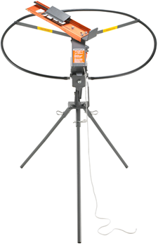Champion Traps 107303 Champion Targets 40906 SkyBird 3/4 Cock Trap Silver Manual Cocking Single
