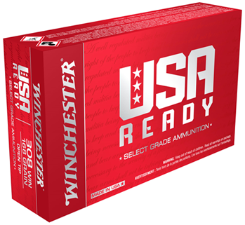 Winchester Ammu 107553 Winchester Ammo RED308 USA Ready  308 Win 168 gr Open Tip Range 20 Bx/ 10 Cs