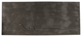 Hornady Mfg Co 107622 Hornady 98251 Foam Gun Sheet 40" x 18" x 1.2" Black