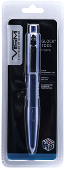 Ncstar / Vism 107886 NcStar VTGLKPBL Disassembly & Front Sight Pocket Tool Blue Aluminum for Glock