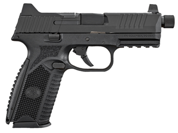 FN 66100375 509 Tactical  9mm Luger Double 4.5" 17+1 Black Interchangeable Backs